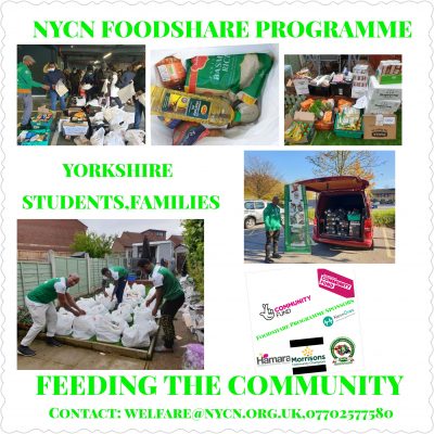 NYCN FOODSHARE PROGRAMME - FEEDING OUR COMMUNITIES