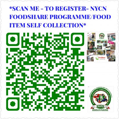 QR CODE - TO REGISTER NYCN FOODSHARE PROGRAMME